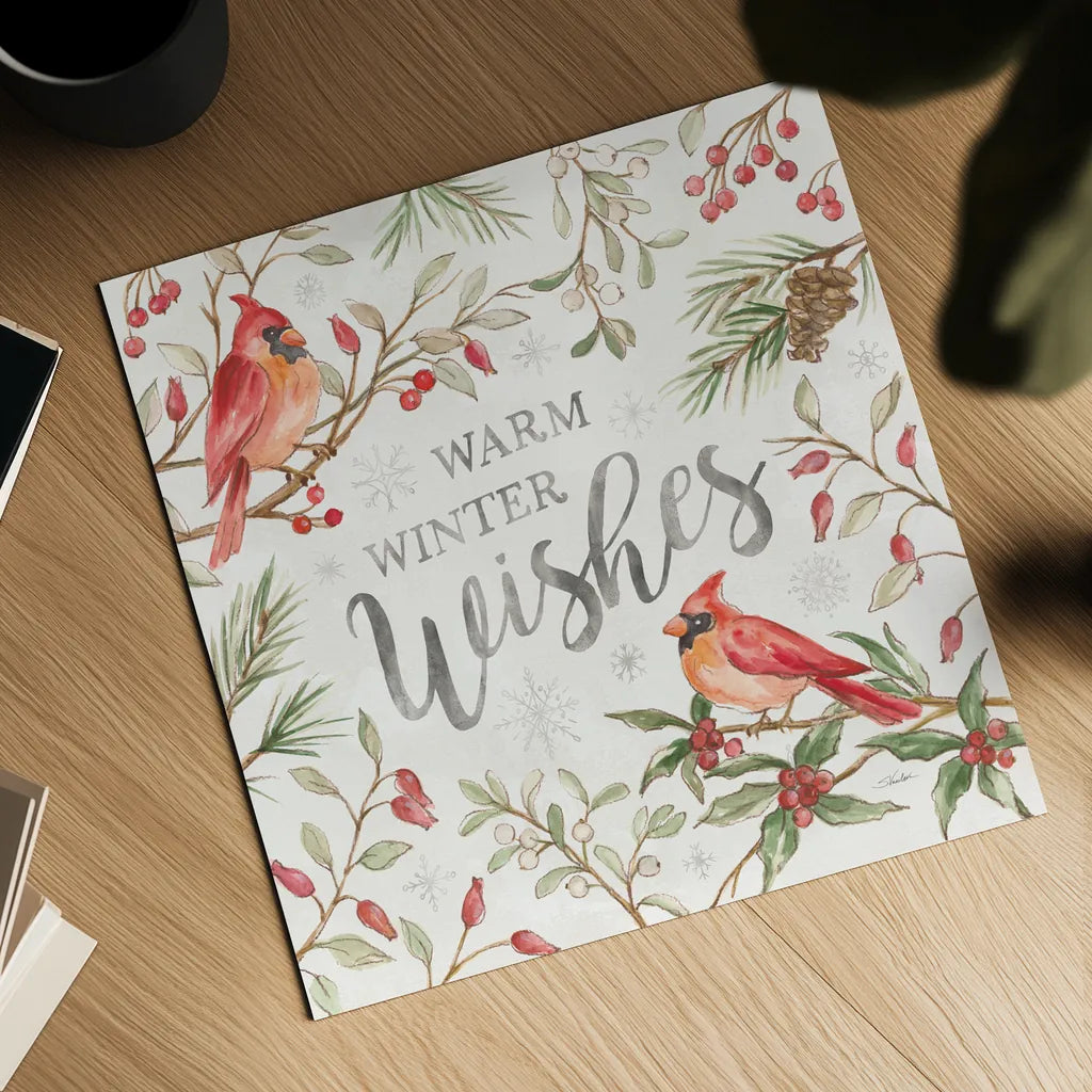 Winter Harmony III by Silvia Vassileva. Shown as a detailed flat fine art print, highlighting archival giclee quality. Available as an archival giclee rolled canvas, fine art paper, or poster print. SKU 88836a.