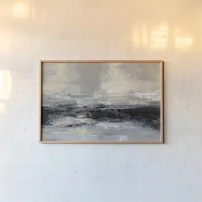 Winter Road by Silvia Vassileva. shown as a paper print in a natural frame. Available as a archival giclee rolled canvas, fine art paper, or poster print. SKU 71967i.