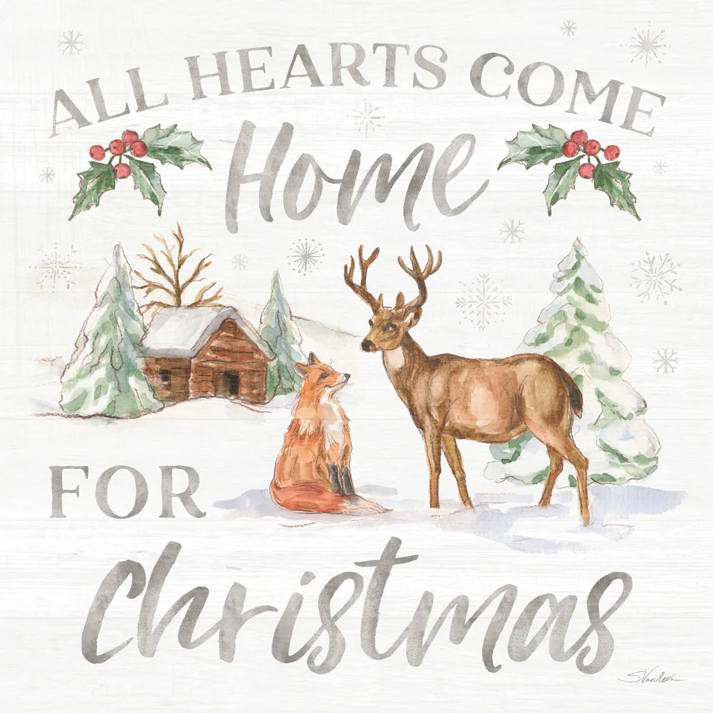 Winter Wonderland III by Silvia Vassileva. SKU 83859a. Archival Giclee Fine art print for wall decor.