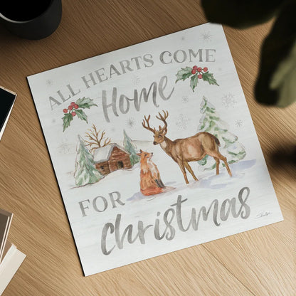 Winter Wonderland III by Silvia Vassileva. Shown as a detailed flat fine art print, highlighting archival giclee quality. Available as an archival giclee rolled canvas, fine art paper, or poster print. SKU 83859a.