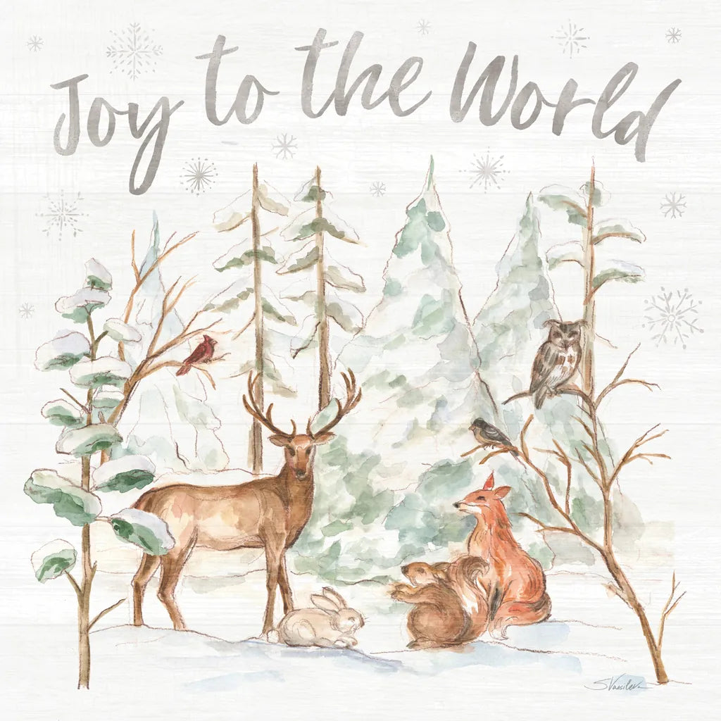 Winter Wonderland IV by Silvia Vassileva. SKU 83860a. Archival Giclee Fine art print for wall decor.