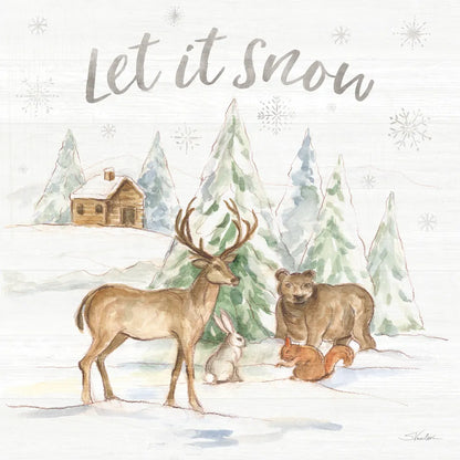 Winter Wonderland V by Silvia Vassileva. SKU 83861a. Archival Giclee Fine art print for wall decor.