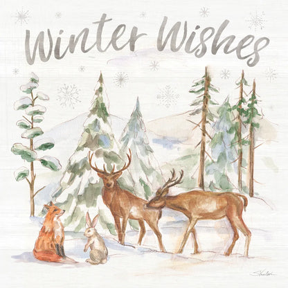 Winter Wonderland VII by Silvia Vassileva. SKU 83863a. Archival Giclee Fine art print for wall decor.