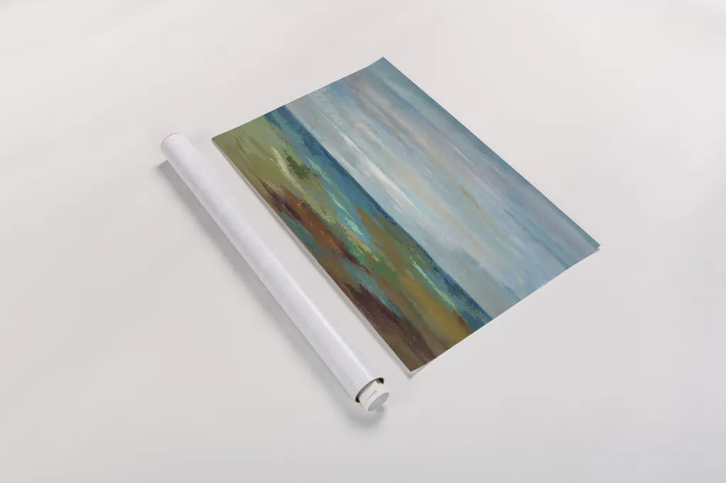 Wispy Clouds by Silvia Vassileva. shown as a rolled paper print. Available as archival giclee rolled canvas, fine art paper, or poster print. SKU 13293i.