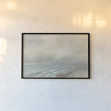 Wispy Clouds at Dawn by Silvia Vassileva. shown as a paper print in a black flame. Available as a archival giclee rolled canvas, fine art paper, or poster print. SKU 100056i.