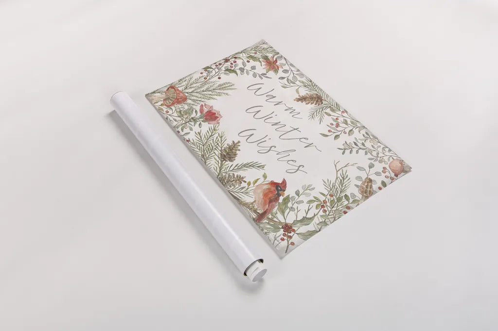 Woodland Christmas I by Silvia Vassileva. shown as a rolled paper print. Available as archival giclee rolled canvas, fine art paper, or poster print. SKU 78222i.