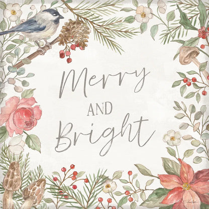 Woodland Christmas II by Silvia Vassileva. SKU 78223a. Archival Giclee Fine art print for wall decor.