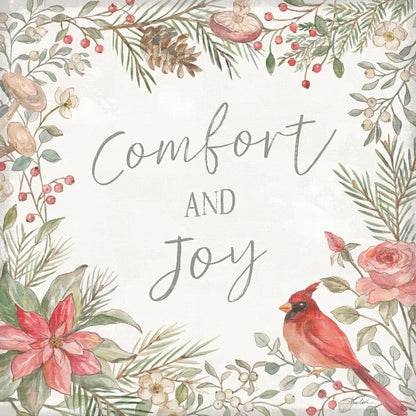 Woodland Christmas III by Silvia Vassileva. SKU 78224a. Archival Giclee Fine art print for wall decor.