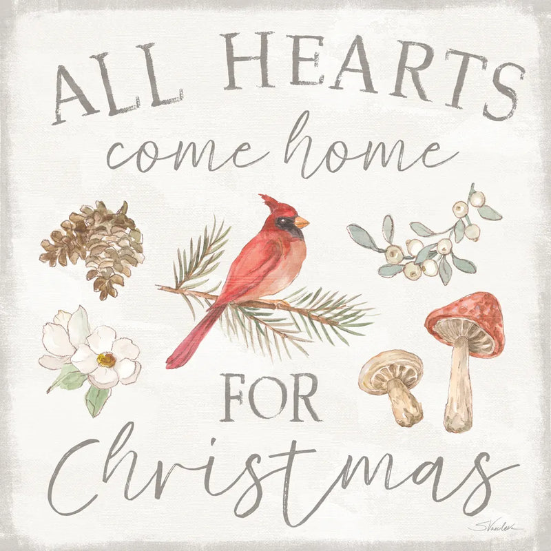 Woodland Christmas VI by Silvia Vassileva. SKU 78227a. Archival Giclee Fine art print for wall decor.
