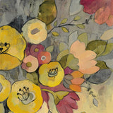 Yellow Floral Duo I Crop by Silvia Vassileva. SKU 21583a. Archival Giclee Fine art print for wall decor.