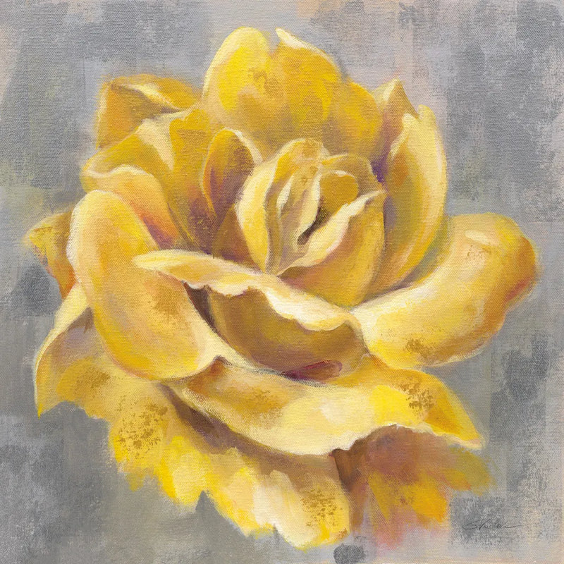 Yellow Roses I by Silvia Vassileva. SKU 65674a. Archival Giclee Fine art print for wall decor.