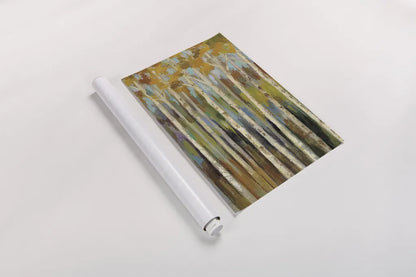 Young Forest I by Silvia Vassileva. shown as a rolled paper print. Available as archival giclee rolled canvas, fine art paper, or poster print. SKU 18051h.