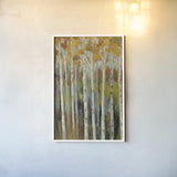 Young Forest I by Silvia Vassileva. shown as a paper print in a white frame. Available as a archival giclee rolled canvas, fine art paper, or poster print. SKU 18051h.