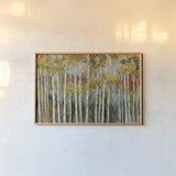Young Forest III by Silvia Vassileva. shown as a paper print in a natural frame. Available as a archival giclee rolled canvas, fine art paper, or poster print. SKU 17838i.