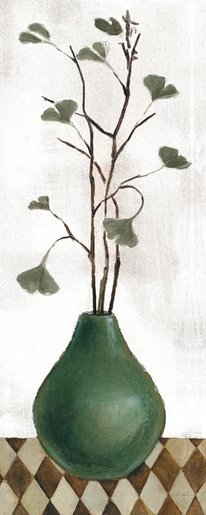Zen Panel I on White by Silvia Vassileva