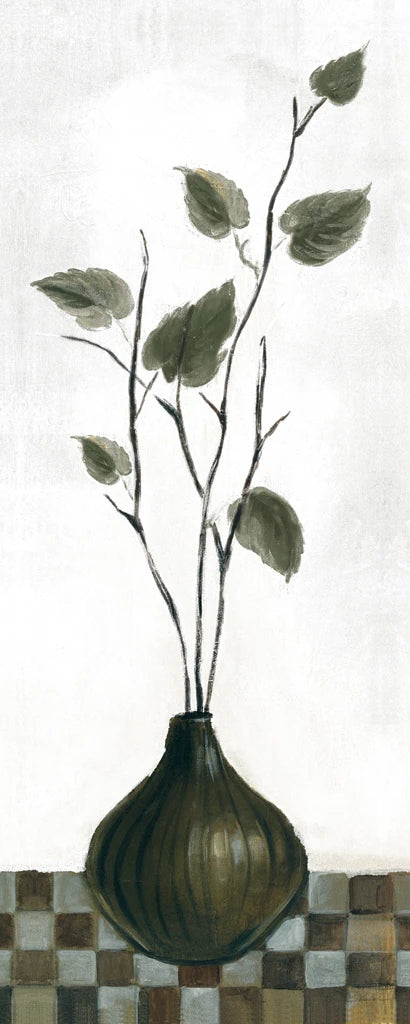 Zen Panel IV on White by Silvia Vassileva