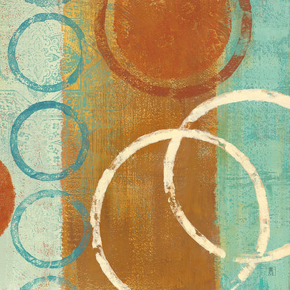 Abstract of Circles 24x24 by Studio Mousseau. SKU 39820a. Archival Giclee Fine art print for wall decor.