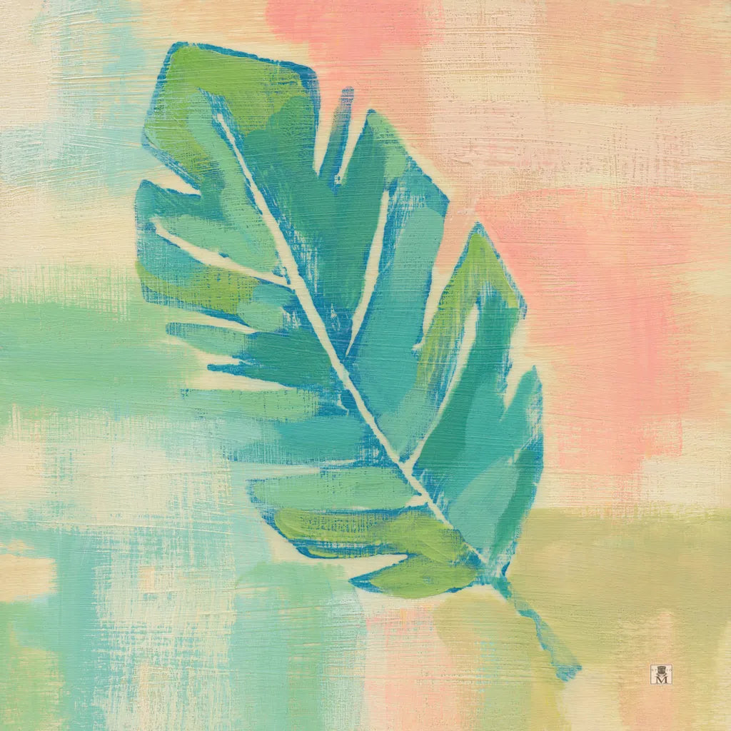 Beach Cove Leaves III by Studio Mousseau. SKU 32499a. Archival Giclee Fine art print for wall decor.