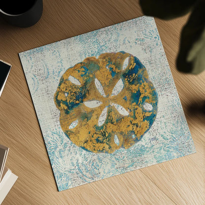 Coastal Beauty III by Studio Mousseau. Shown as a detailed flat fine art print, highlighting archival giclee quality. Available as an archival giclee rolled canvas, fine art paper, or poster print. SKU 13291a.