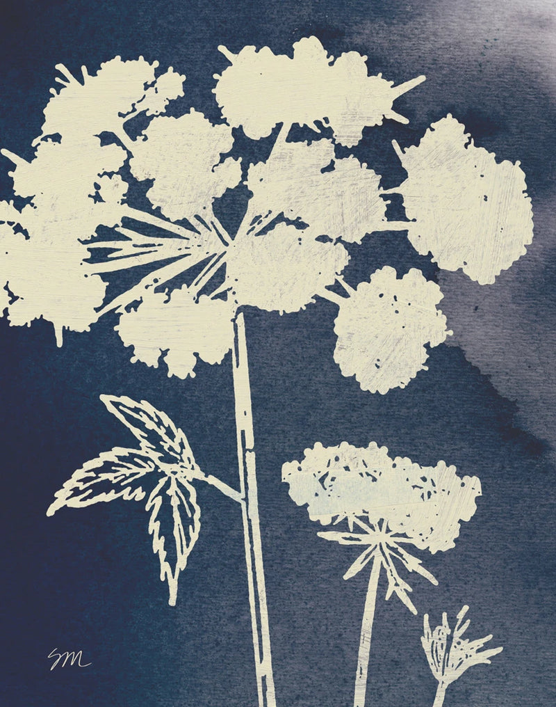 Dark Blue Sky Garden III by Studio Mousseau