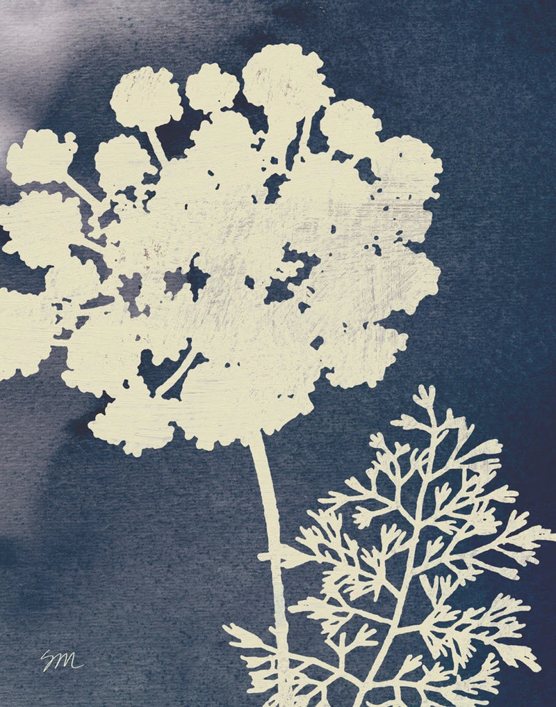 Dark Blue Sky Garden IV by Studio Mousseau