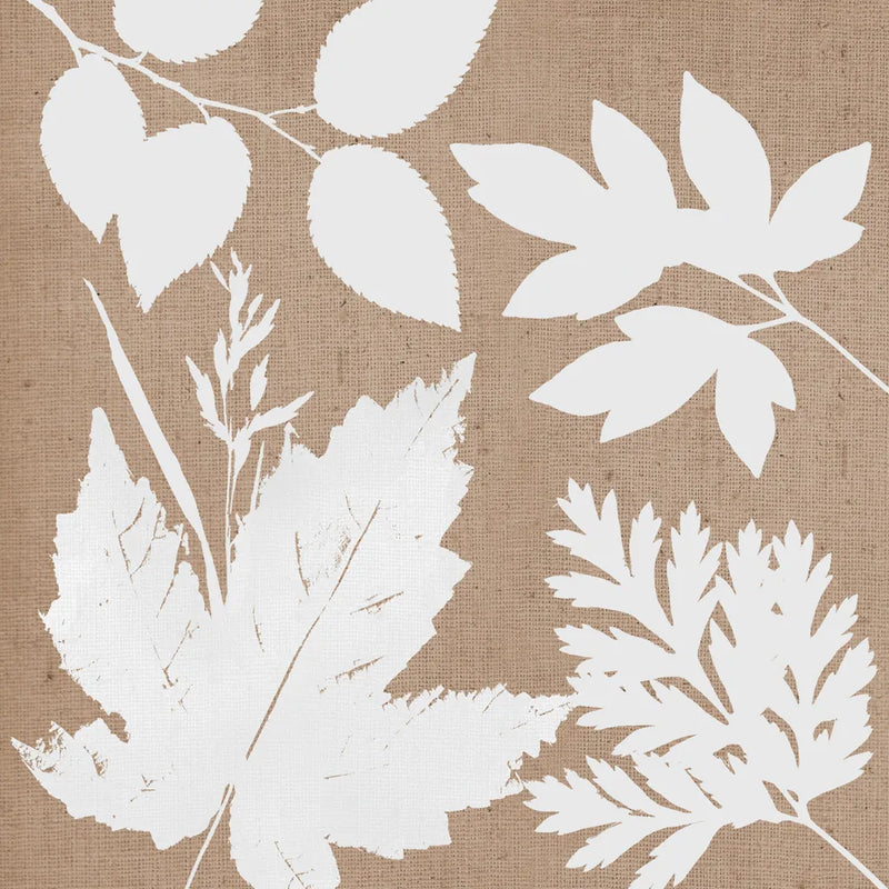 Leaves of Inspiration I Neutral by Studio Mousseau. SKU 77401a. Archival Giclee Fine art print for wall decor.