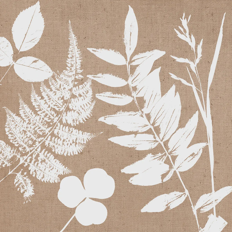 Leaves of Inspiration III Neutral by Studio Mousseau. SKU 77403a. Archival Giclee Fine art print for wall decor.