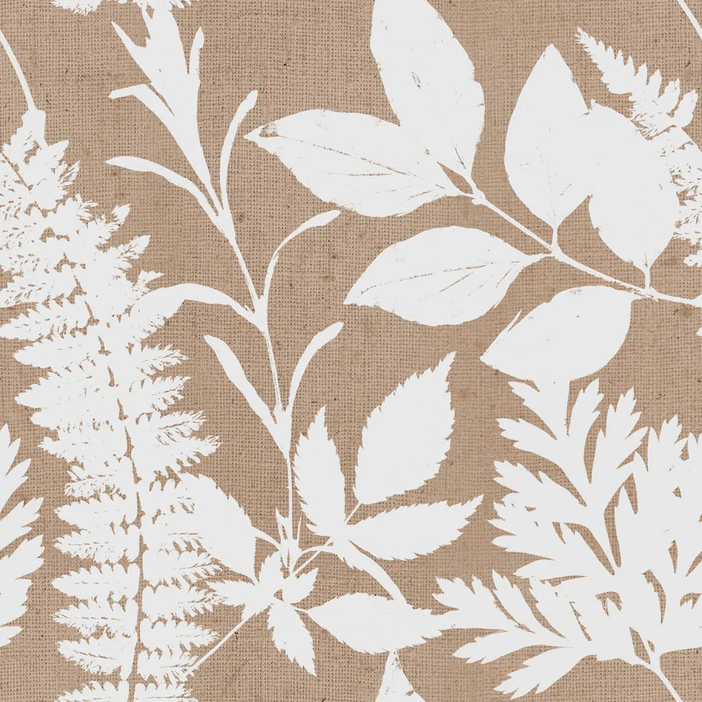 Leaves of Inspiration Neutral Pattern II by Studio Mousseau. SKU 77410a. Archival Giclee Fine art print for wall decor.
