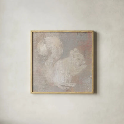Lodge Fauna I v2 by Studio Mousseau. Shown in a natural wood glass frame for a timeless modern aesthetic. Available as an archival giclee rolled canvas, fine art paper, or poster print. SKU 31871a.