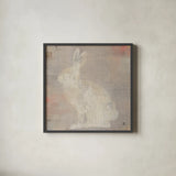 Lodge Fauna II by Studio Mousseau. Shown in a sleek black glass frame for a contemporary gallery look. Available as an archival giclee rolled canvas, fine art paper, or poster print. SKU 31842a.