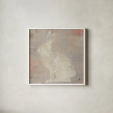 Lodge Fauna II by Studio Mousseau. Shown in a crisp white glass frame for a clean and minimalist style. Available as an archival giclee rolled canvas, fine art paper, or poster print. SKU 31842a.