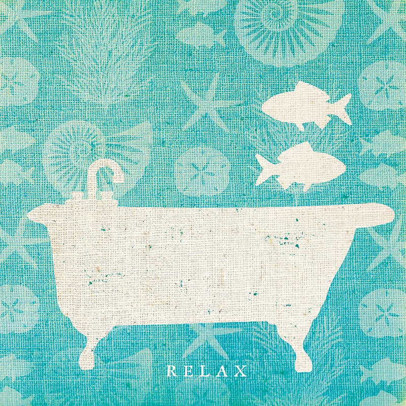Pacific Bath I by Studio Mousseau. SKU 27198a. Archival Giclee Fine art print for wall decor.