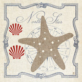 Pacific Starfish by Studio Mousseau. SKU 12661a. Archival Giclee Fine art print for wall decor.