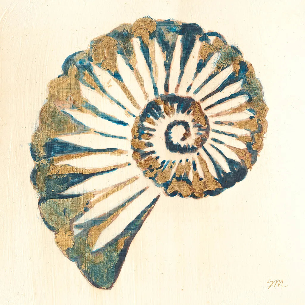 Shell I by Studio Mousseau. SKU 40431a. Archival Giclee Fine art print for wall decor.