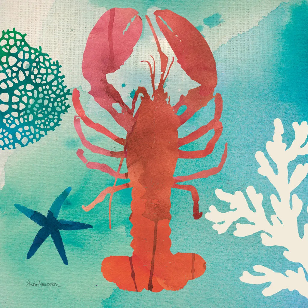 Under the Sea IV by Studio Mousseau. SKU 34640a. Archival Giclee Fine art print for wall decor.