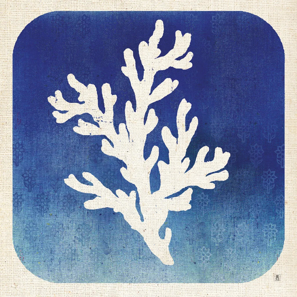 Watermark Coral  by Studio Mousseau. SKU 25969a. Archival Giclee Fine art print for wall decor.