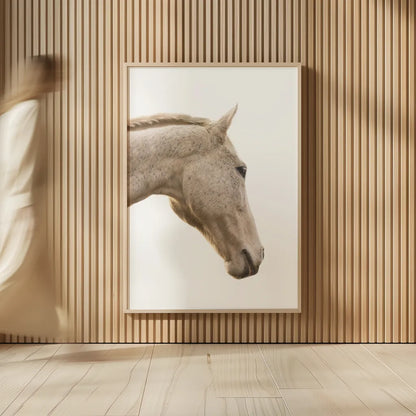 A Horse Named Lady I by Sue Schlabach. shown as over sized large wall art. Available as an archival giclee rolled canvas, fine art paper, or poster print. SKU 72125h.