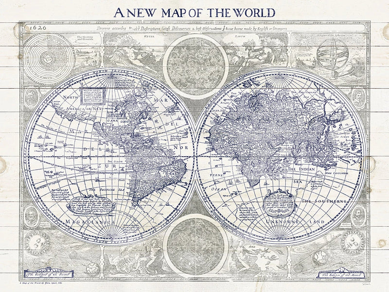 A New Map of the World by Sue Schlabach