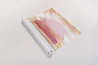 A Rosy View by Sue Schlabach. shown as a rolled paper print. Available as archival giclee rolled canvas, fine art paper, or poster print. SKU 66474i.