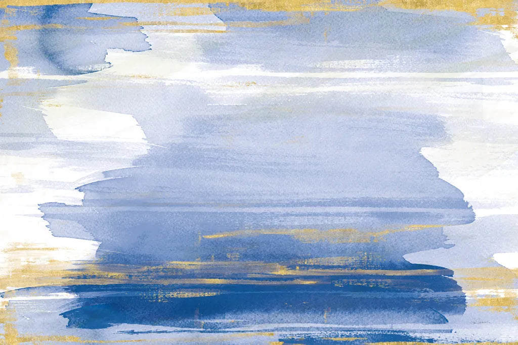 A Rosy View Blue by Sue Schlabach. SKU 68141i. Archival Giclee Fine art print for wall decor.