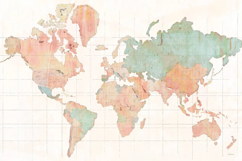 Across the World by Sue Schlabach. SKU 37541i. Archival Giclee Fine art print for wall decor.