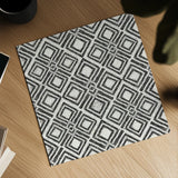 African Wild Pattern IV BW by Sue Schlabach. Shown as a detailed flat fine art print, highlighting archival giclee quality. Available as an archival giclee rolled canvas, fine art paper, or poster print. SKU 32123a.