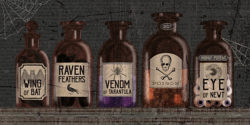 Apothecary Noir VI by Sue Schlabach