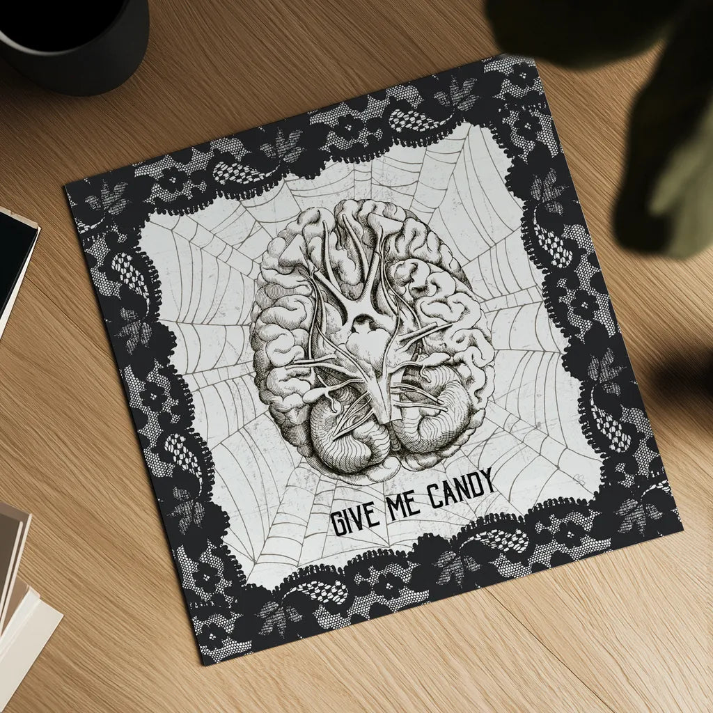 Arsenic and Anatomy III by Sue Schlabach. Shown as a detailed flat fine art print, highlighting archival giclee quality. Available as an archival giclee rolled canvas, fine art paper, or poster print. SKU 75719a.