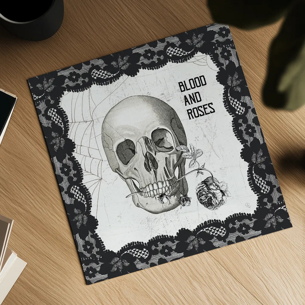 Arsenic and Anatomy IV by Sue Schlabach. Shown as a detailed flat fine art print, highlighting archival giclee quality. Available as an archival giclee rolled canvas, fine art paper, or poster print. SKU 75720a.