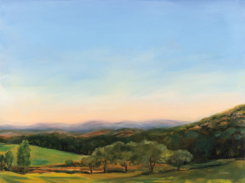 Barn Swallows Over Fable Farm v2 by Sue Schlabach