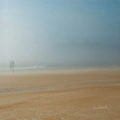 Beach Stroll no Border by Sue Schlabach. SKU 10606a. Archival Giclee Fine art print for wall decor.