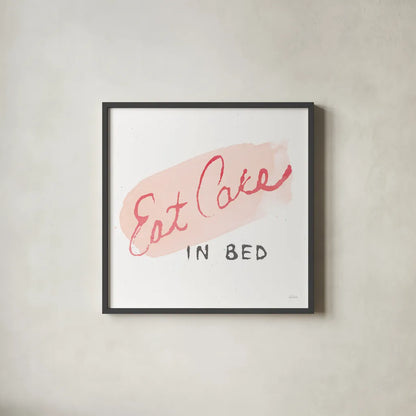 Beauty and Sass VI by Sue Schlabach. Shown in a sleek black glass frame for a contemporary gallery look. Available as an archival giclee rolled canvas, fine art paper, or poster print. SKU 31077a.