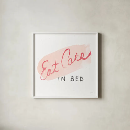 Beauty and Sass VI by Sue Schlabach. Shown in a crisp white glass frame for a clean and minimalist style. Available as an archival giclee rolled canvas, fine art paper, or poster print. SKU 31077a.