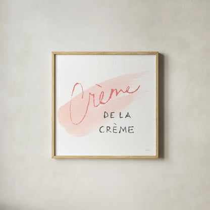 Beauty and Sass VII by Sue Schlabach. Shown in a natural wood glass frame for a timeless modern aesthetic. Available as an archival giclee rolled canvas, fine art paper, or poster print. SKU 31312a.